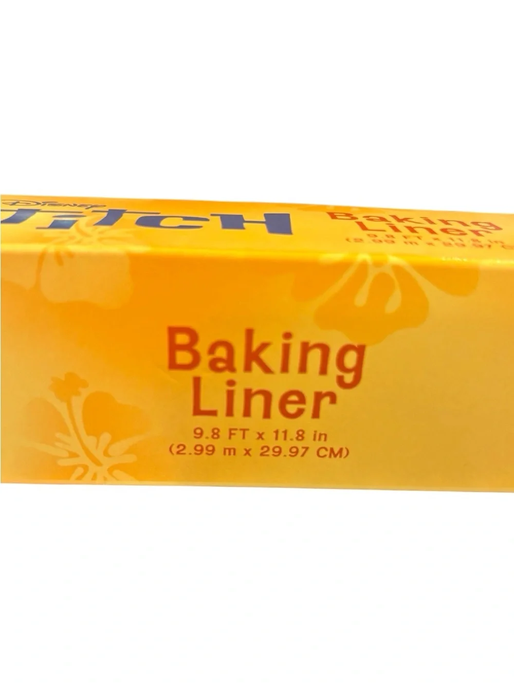 Disney Stitch Non-Stick Baking Liner Roll - Yellow & Blue